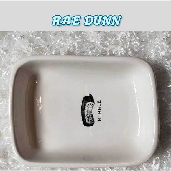 New Rae Dunn Munch, Snack, & Nibble plates - Picture 2 of 4